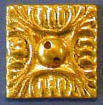 Yellow Brass Art Deco