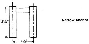 Narrow Anchor Plan