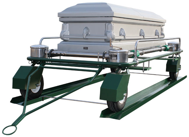Hepburn Superior U.S. Chemical Streamliner Casket Mover